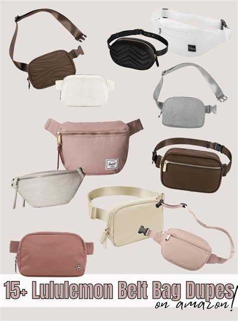 everywhere belt bag 1l dupe|lululemon belt dupe.